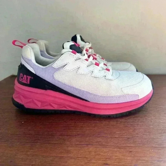 CAT Women's Streamline Runner CCT Original Work Shoe Size 8 Composite Toe EUC - Picture 1 of 13